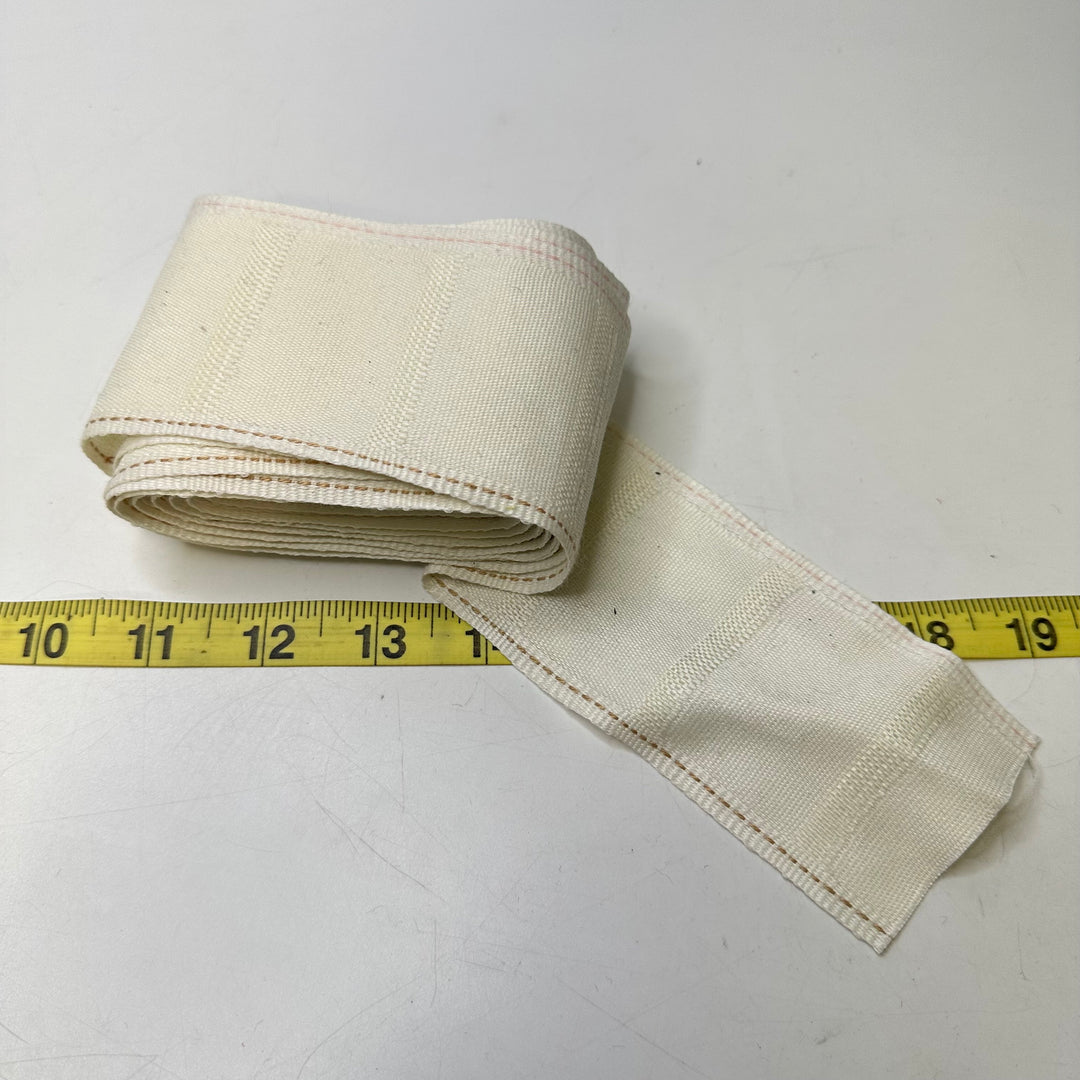2 ½" (65mm)   Tape Trim - Light Cream - 6M Bundle