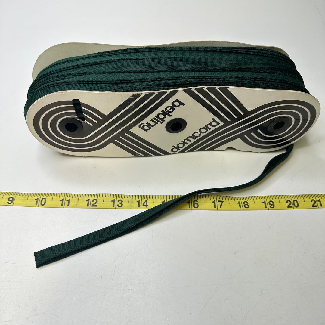 ½" (13mm)   Tape Trim - Dark Green - Roll