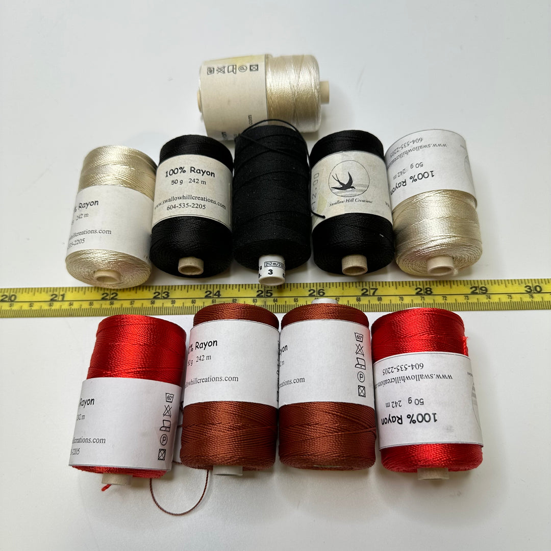Rayon All Purpose Thread - Multi - 10 Pack