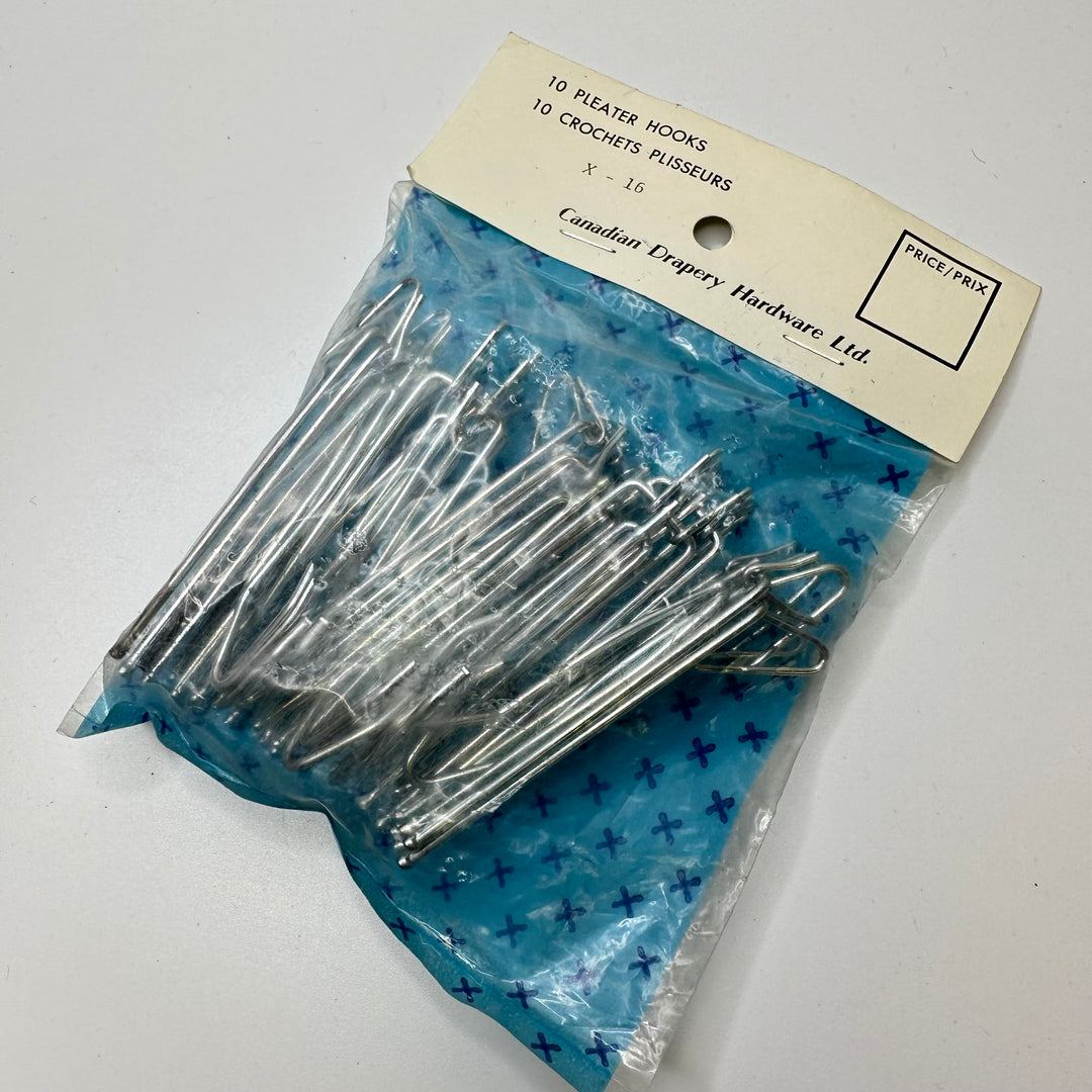 Pleater Hooks Tools - Silver - 20 Pack
