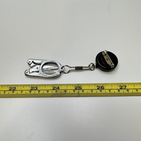 Retractable Sewing Scissors Tools - Silver - Individual
