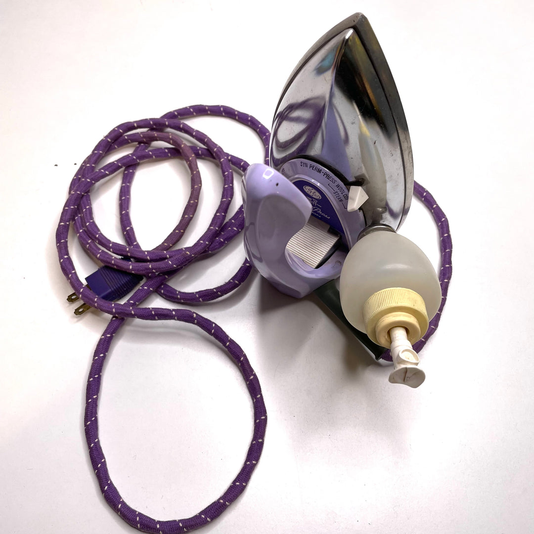 Vintage Pressing Iron Tools - Purple - Individual
