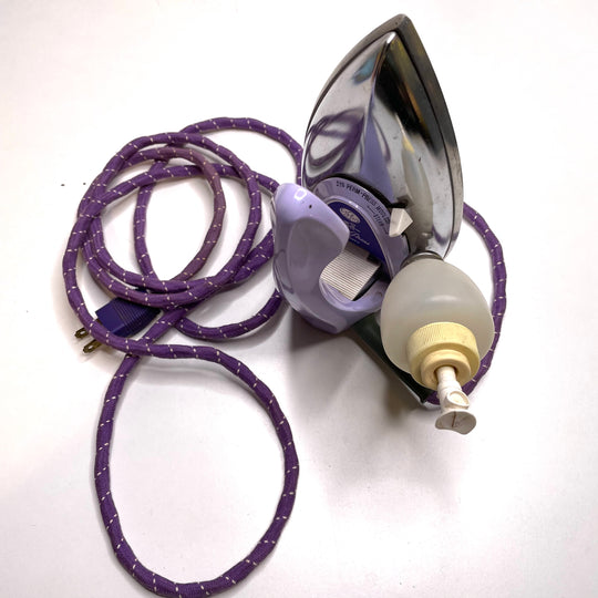 Vintage Pressing Iron Tools - Purple - Individual