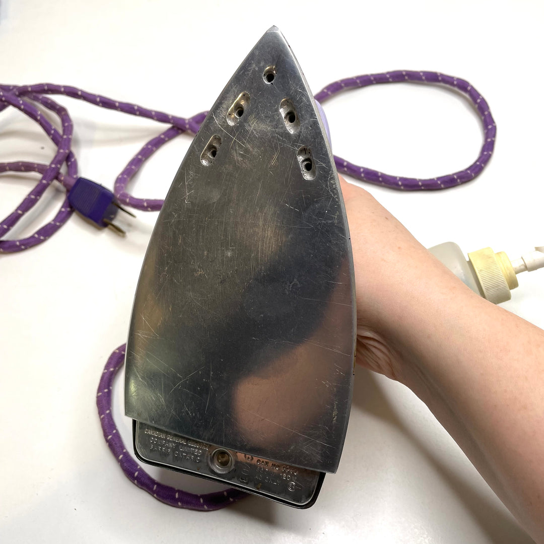 Vintage Pressing Iron Tools - Purple - Individual