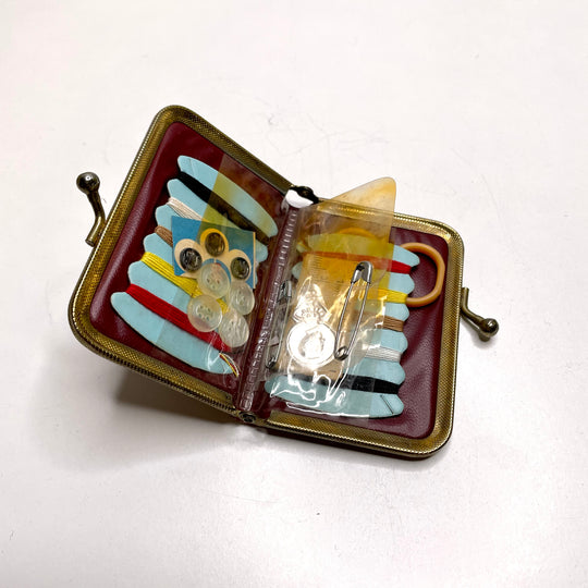 Sewing Kit Tools - Burgundy - Individual