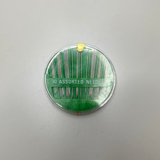 Sewing Needles Pack Tools - Green/Silver - 30 Pack