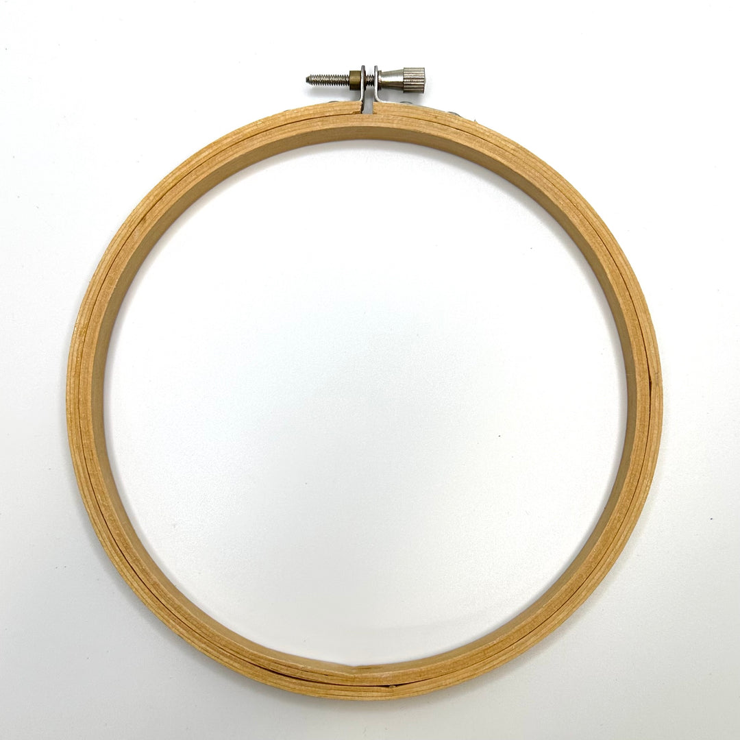 Embroidery Hoop Tools - Silver/Wood - Individual