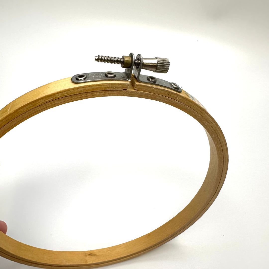 Embroidery Hoop Tools - Silver/Wood - Individual