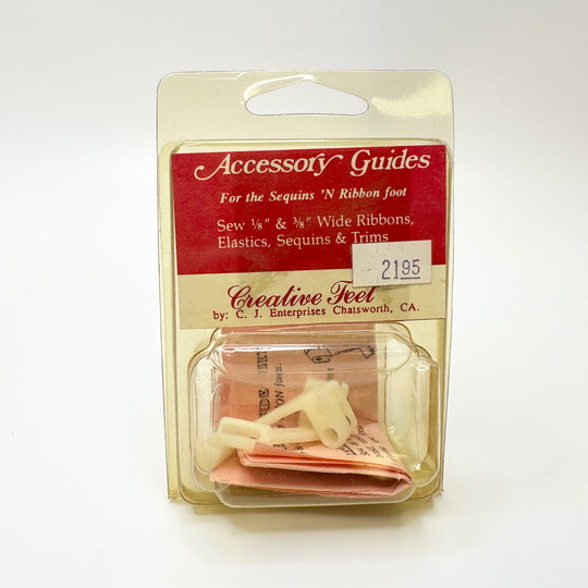 Foot Adapter For Sequins And Ribbon Foot Tools - White - Individual