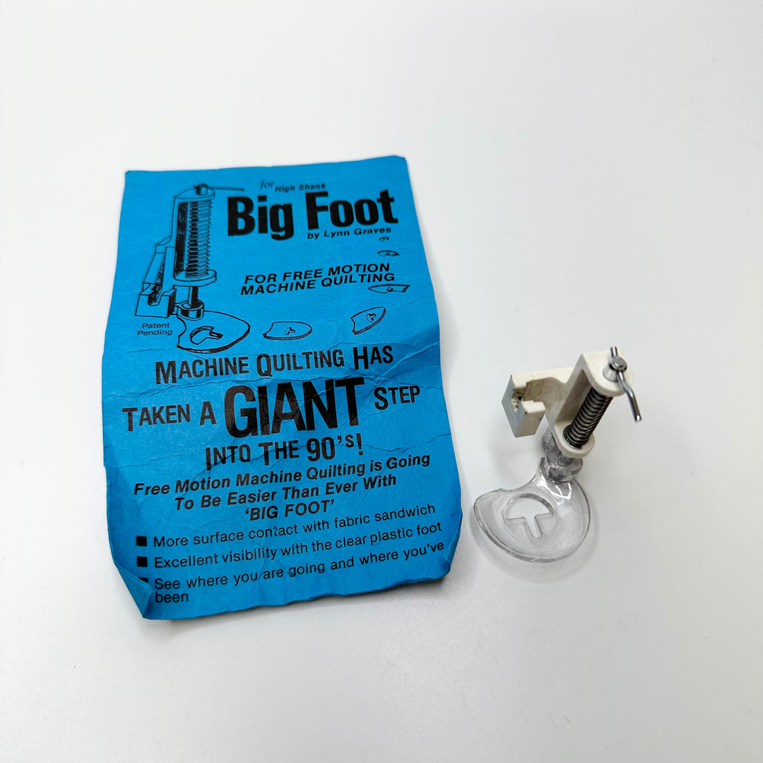 Free Motion Quilting Foot Tools - White/Silver - Individual
