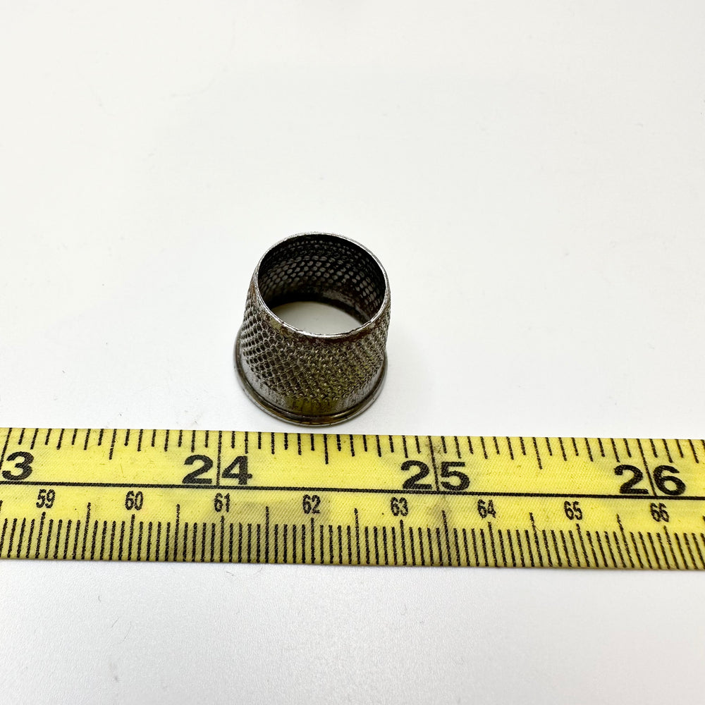 Open End Thimbles Tools - Silver - 4 Pack