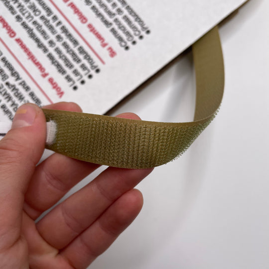 Hook Side Only Velcro - Beige - Individual