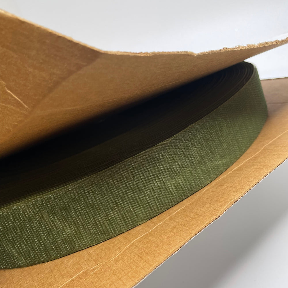 Hook Side Only Velcro - Green - Individual