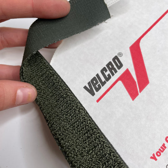 Loop Side Only Velcro - Green - Individual