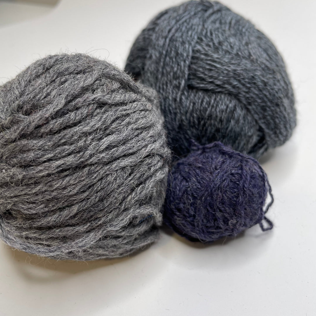 Multi Grey Grab Bag Yarn - Grey - 5 Pack