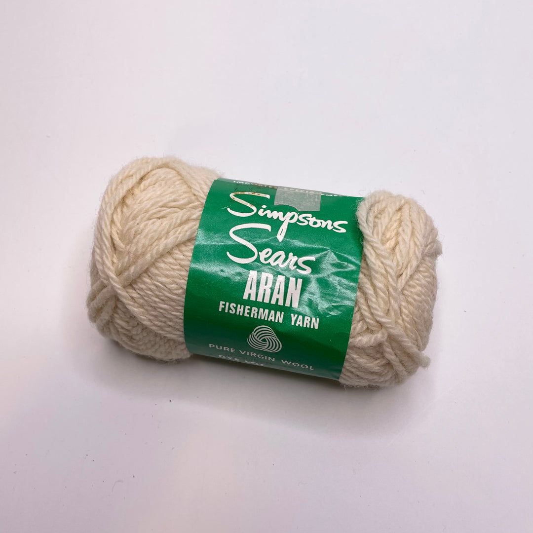 Fisherman Virgin Wool Yarn - Cream - Individual