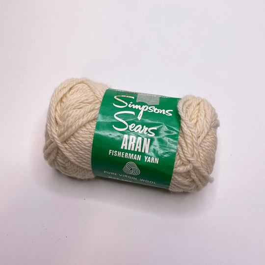 Fisherman Virgin Wool Yarn - Cream - Individual