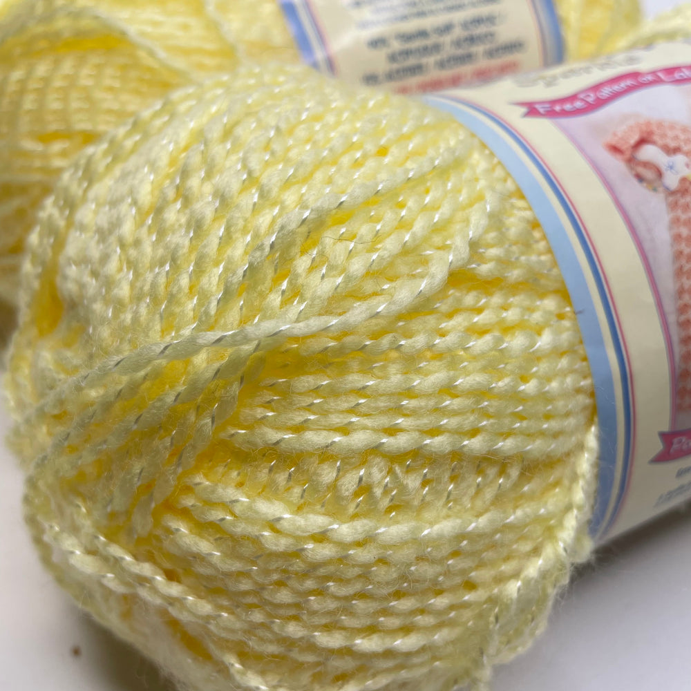 Softee Baby Yarn - Light Yellow - 2 Pack