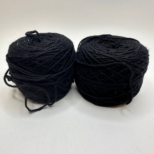 Black Yarn Roll Bundle Yarn - Black - 2 Pack