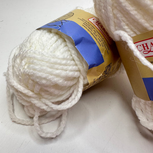 Charmin Bundle Yarn - White - 2 Pack