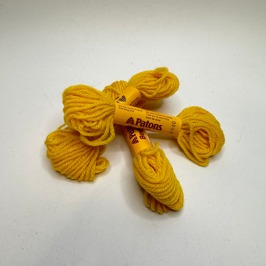Tapestry Wool Yarn Yarn - Yellow - 3 Pack