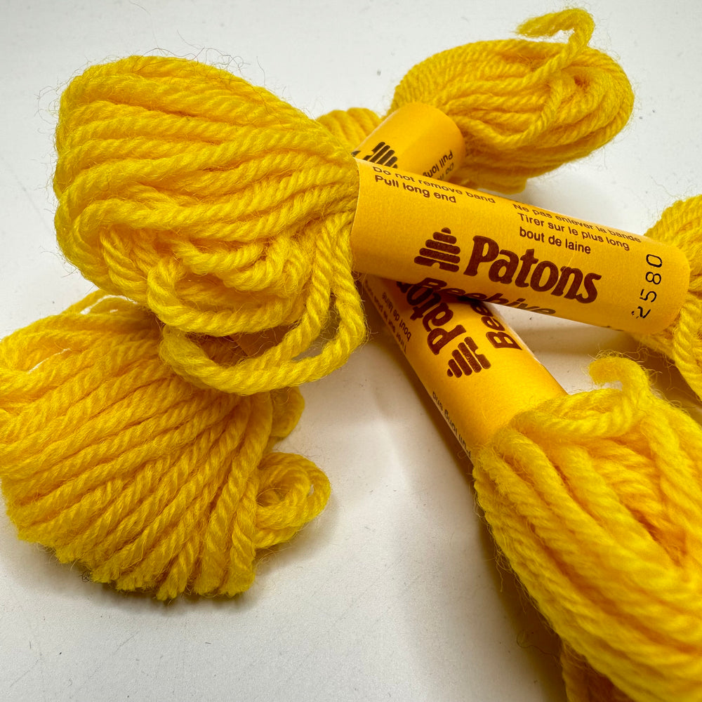 Tapestry Wool Yarn Yarn - Yellow - 3 Pack
