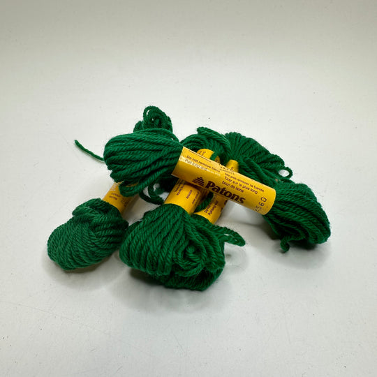 Tapestry Wool Yarn Yarn - Green - 4 Pack