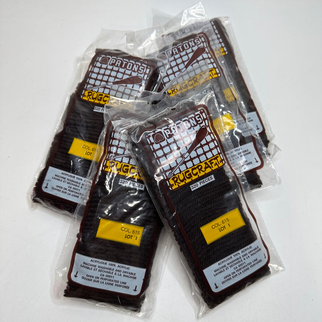 Pompom Making Pack Yarn - Dark Brown - 6 Pack