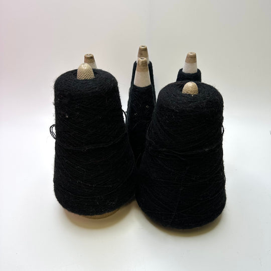 Yarn - Black - 6 Pack