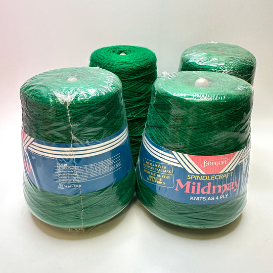 Yarn - Emerald Green - 4 Pack