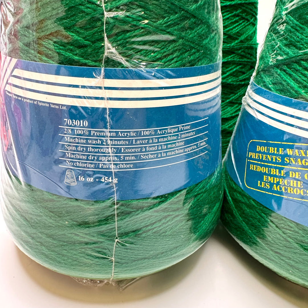 Yarn - Emerald Green - 4 Pack