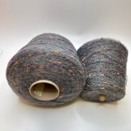 Yarn - Variegated Grey/Purple - 2 Pack