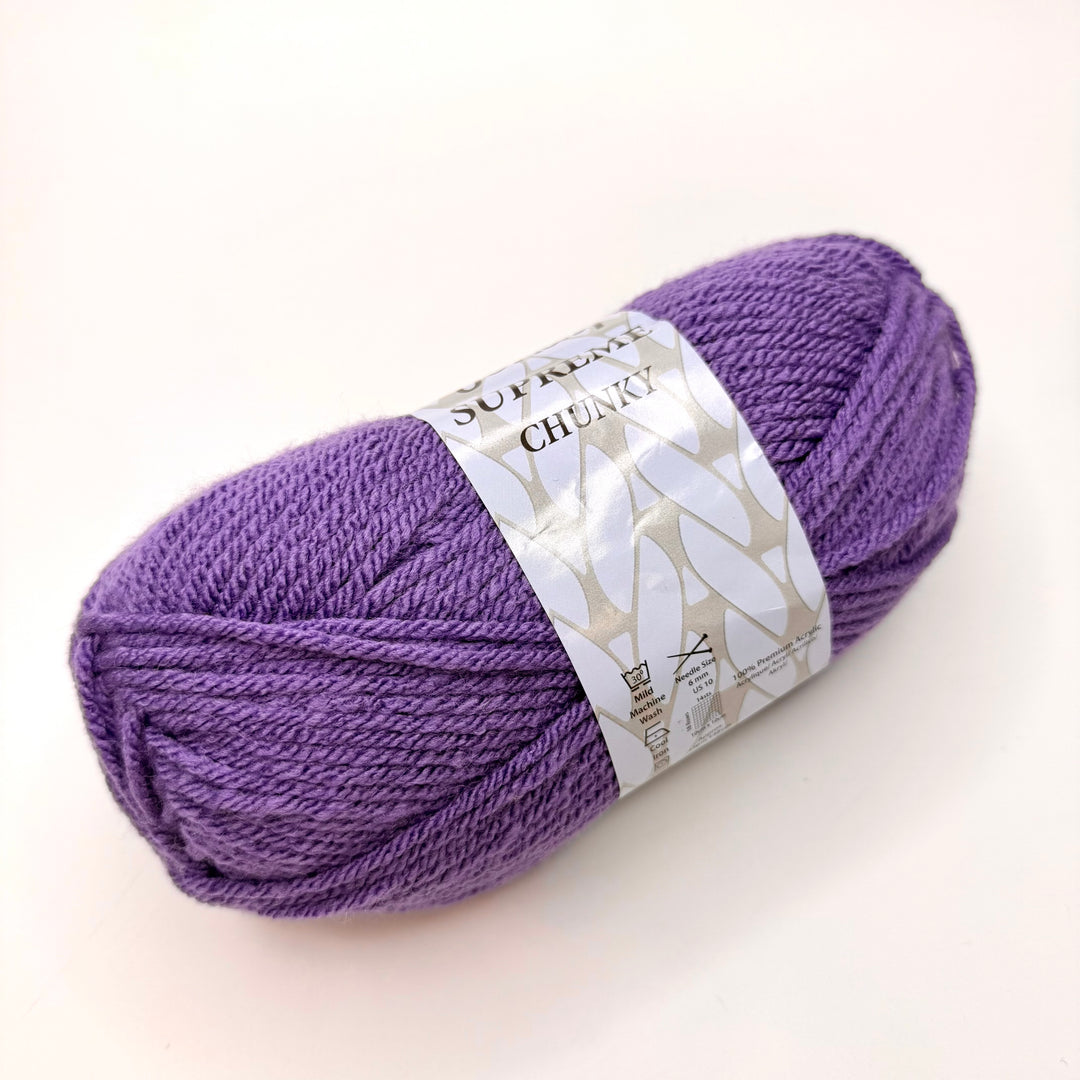 Chunky Yarn - Purple - Individual