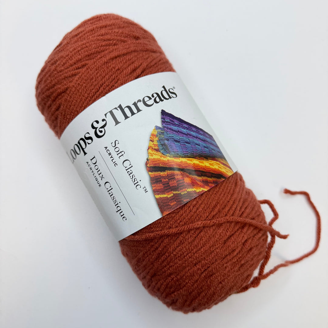 Acrylic Yarn - Orange - Individual