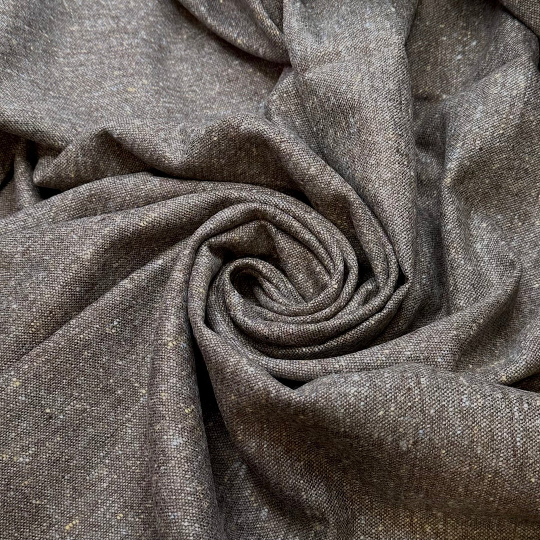 A Clean House - Wool Woven - Grey - 2.1M Bundle - True Deadstock fabric Fabric by private - Sustainable Textile | FABCYCLE