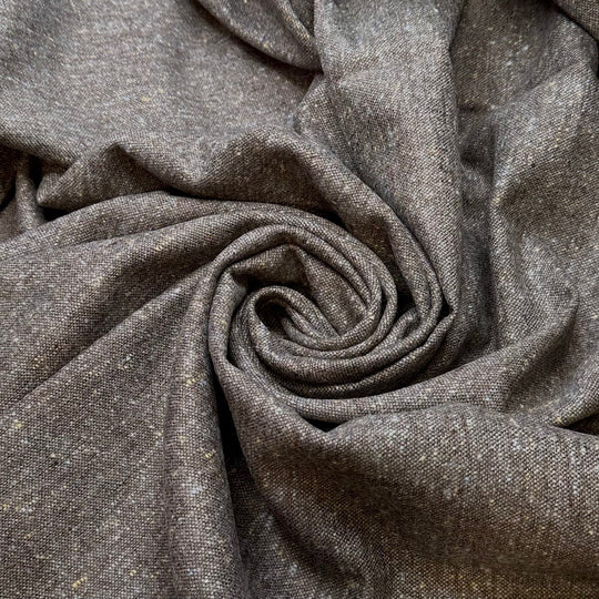 A Clean House - Wool Woven - Grey - 2.1M Bundle - True Deadstock fabric Fabric by private - Sustainable Textile | FABCYCLE