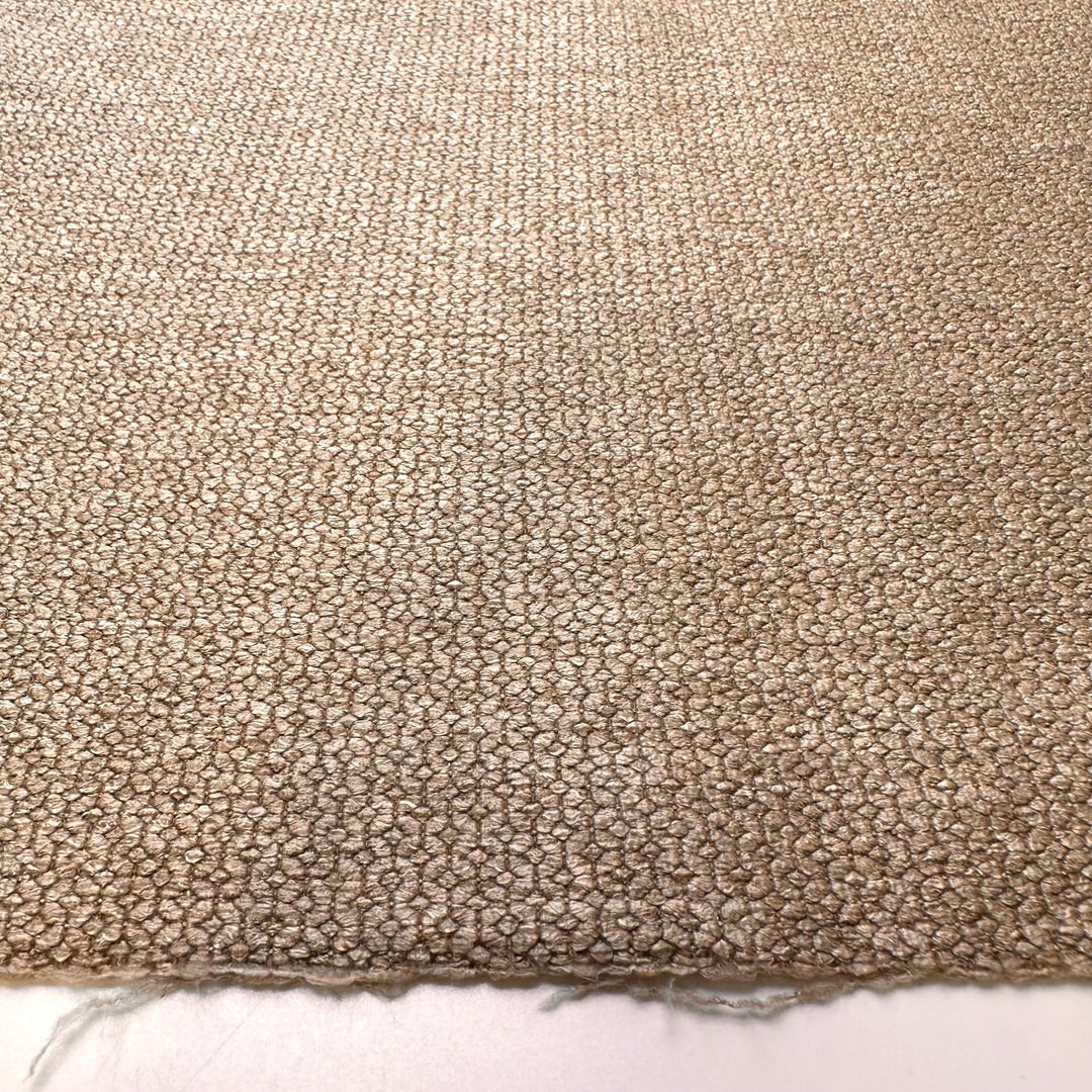 A Cottage Is Always Very Snug - Interfacing Backing Poly/Acrylic Woven - Light Beige/Gold - Bundles - True Deadstock fabric Fabric by private - Sustainable Textile | FABCYCLE