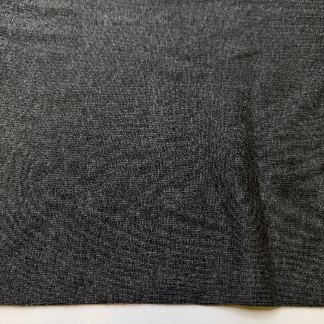 A Foraged Meal - Tubular Rib Knit Bamboo Blend Knit - Dark Grey - 1.1M Bundle - True Deadstock fabric Fabric by private - Sustainable Textile | FABCYCLE