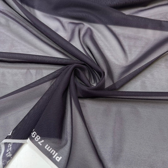 A Formal Gathering - Mesh Poly/Spandex Knit - Dark Navy - Bundles - True Deadstock fabric Fabric by private - Sustainable Textile | FABCYCLE