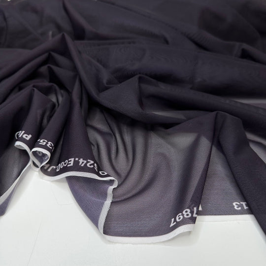 A Formal Gathering - Mesh Poly/Spandex Knit - Dark Navy - Bundles - True Deadstock fabric Fabric by private - Sustainable Textile | FABCYCLE