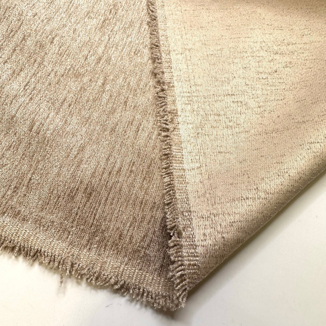 A Locked Chest - Polyester Blend Woven - Light Beige - Bundles - True Deadstock fabric Fabric by private - Sustainable Textile | FABCYCLE