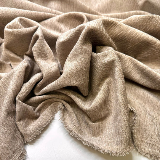 A Locked Chest - Polyester Blend Woven - Light Beige - Bundles - True Deadstock fabric Fabric by private - Sustainable Textile | FABCYCLE