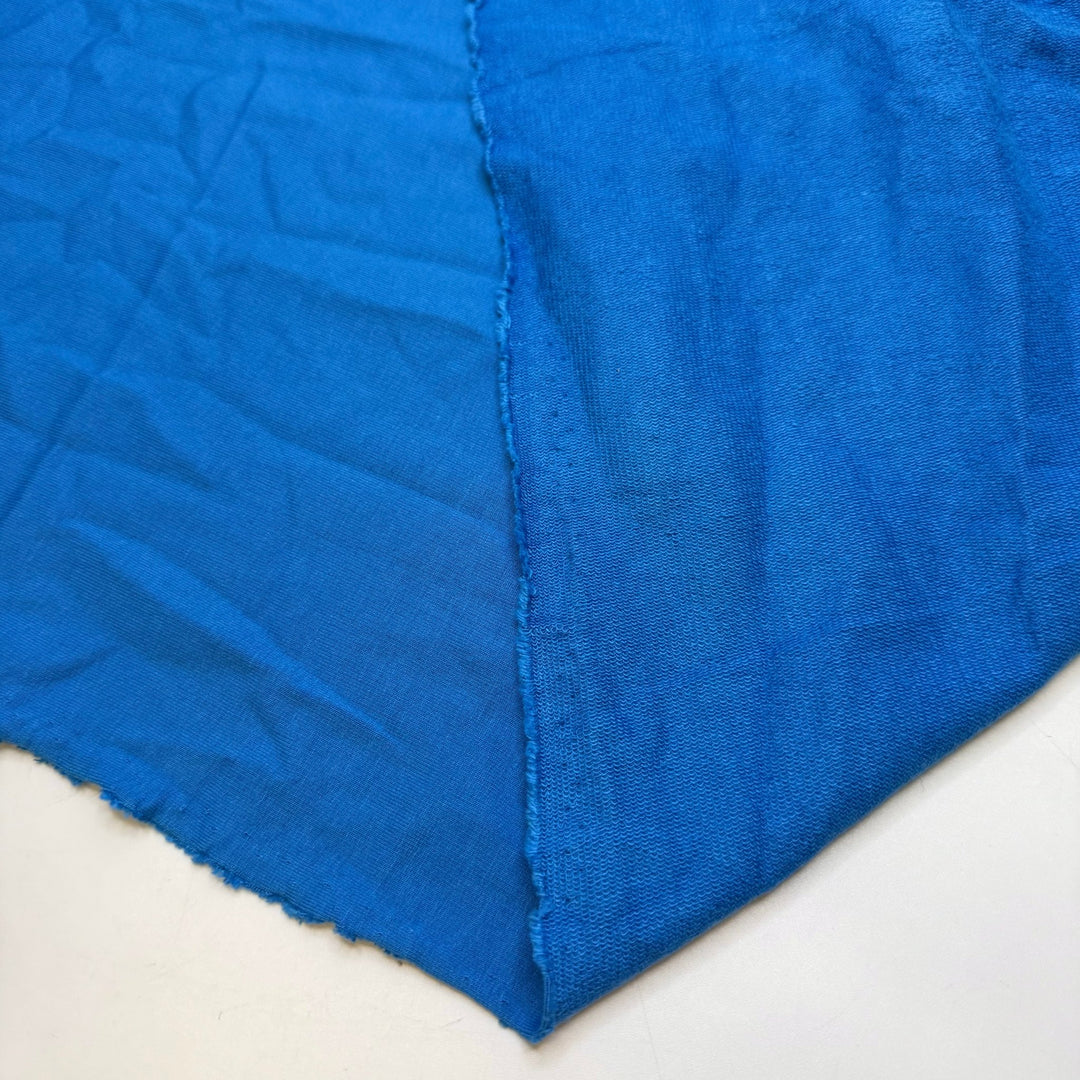 A Perfect Day Outside - French Terry Bamboo Blend Knit - Blue - 2.75M Bundle - True Deadstock fabric Fabric by private - Sustainable Textile | FABCYCLE