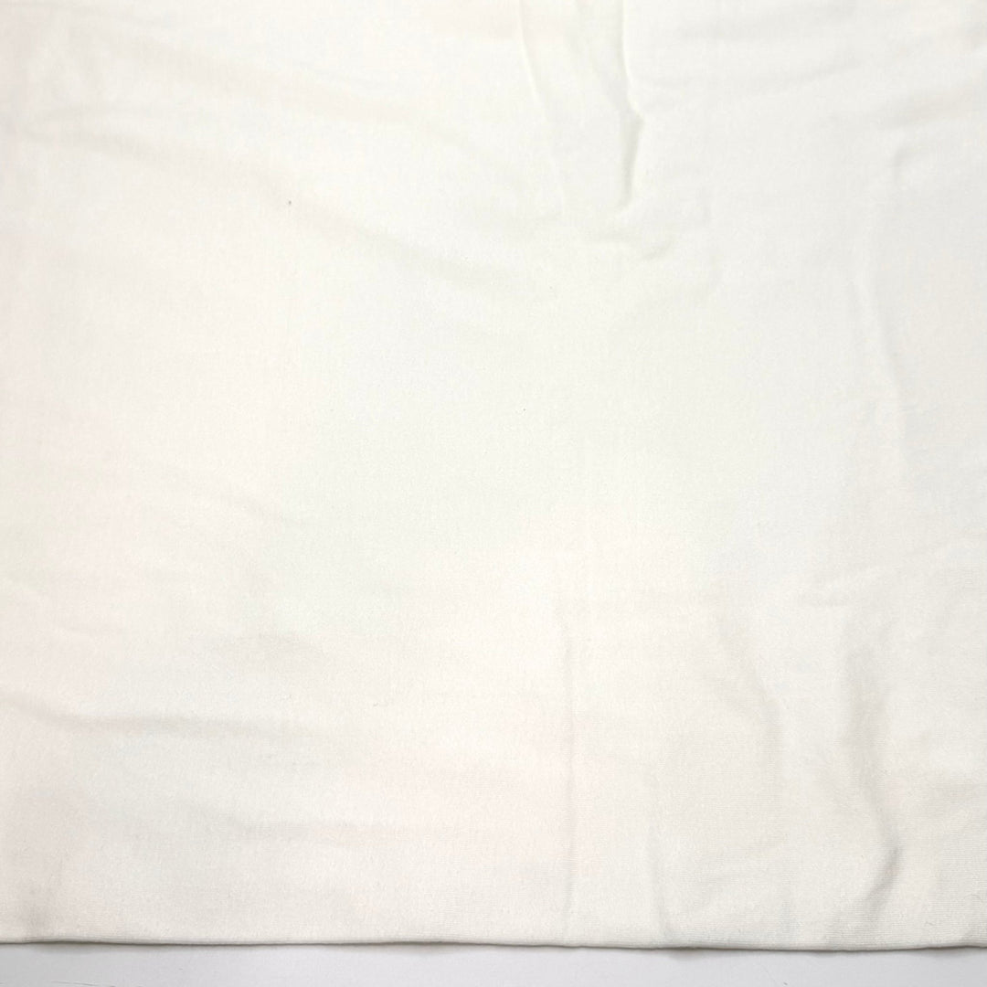 A Single Cloud In The Sky - Tubular Rib Knit Cotton Knit - Light Cream - 2.3M Bundle - True Deadstock fabric Fabric by private - Sustainable Textile | FABCYCLE