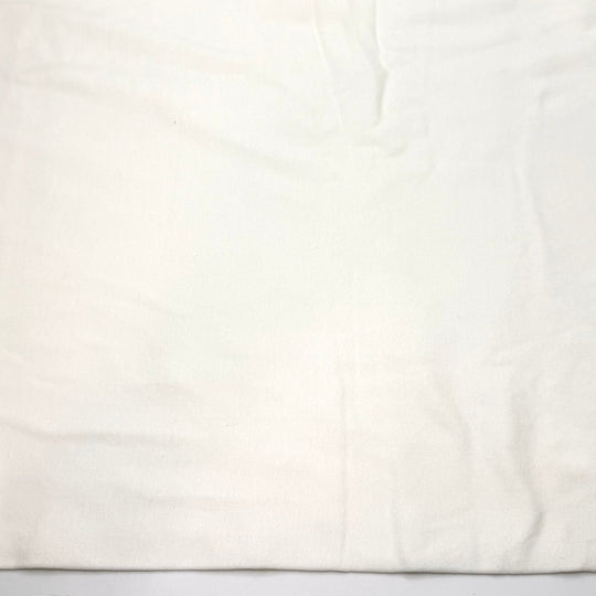 A Single Cloud In The Sky - Tubular Rib Knit Cotton Knit - Light Cream - 2.3M Bundle - True Deadstock fabric Fabric by private - Sustainable Textile | FABCYCLE