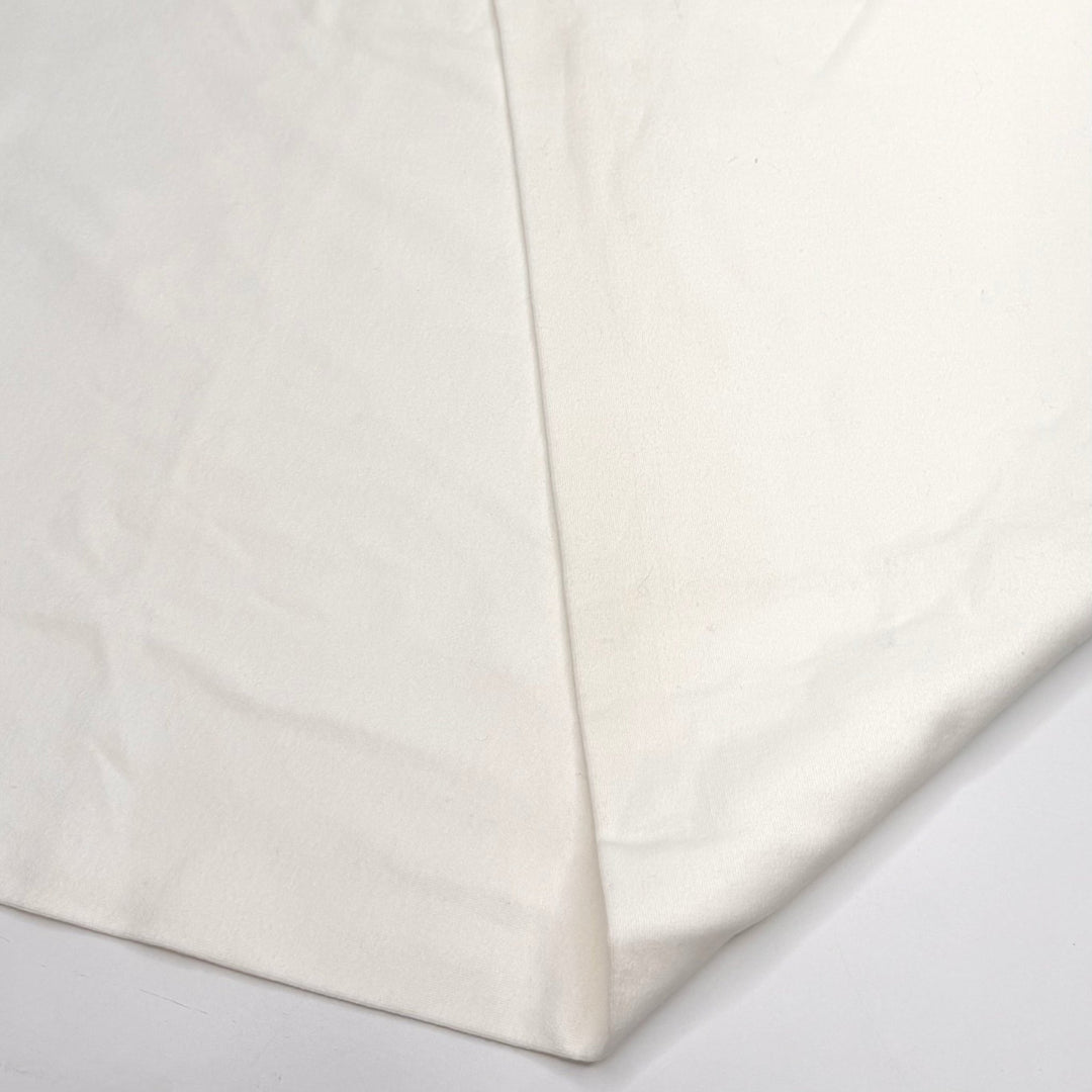 A Single Cloud In The Sky - Tubular Rib Knit Cotton Knit - Light Cream - 2.3M Bundle - True Deadstock fabric Fabric by private - Sustainable Textile | FABCYCLE