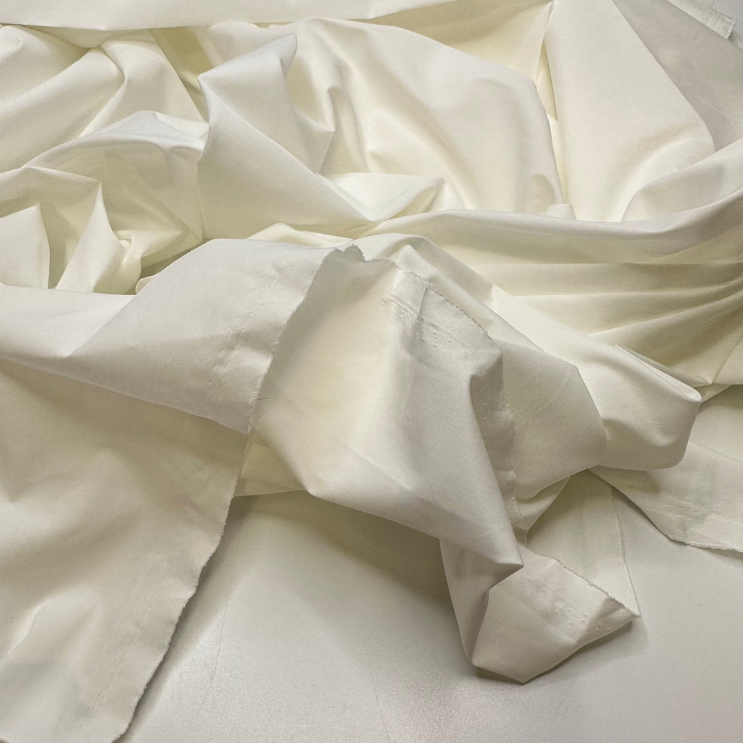 A Vogue Idea - Poly/Nylon Woven - White - Bundles - True Deadstock fabric Fabric by private - Sustainable Textile | FABCYCLE