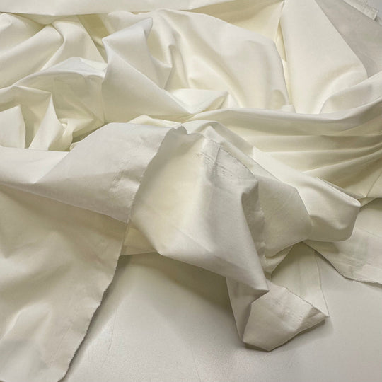 A Vogue Idea - Poly/Nylon Woven - White - Bundles - True Deadstock fabric Fabric by private - Sustainable Textile | FABCYCLE