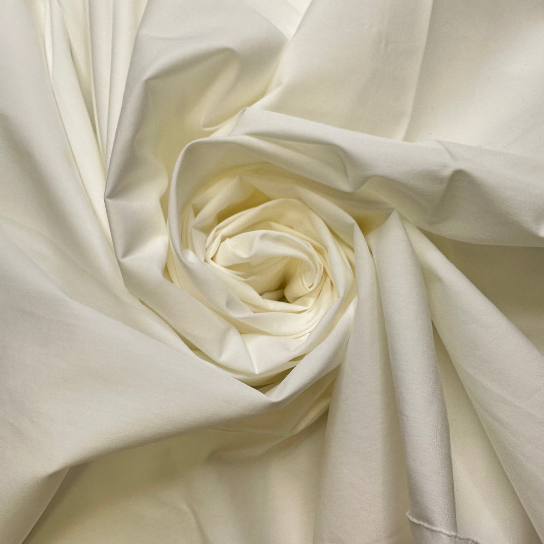 A Vogue Idea - Poly/Nylon Woven - White - Bundles - True Deadstock fabric Fabric by private - Sustainable Textile | FABCYCLE