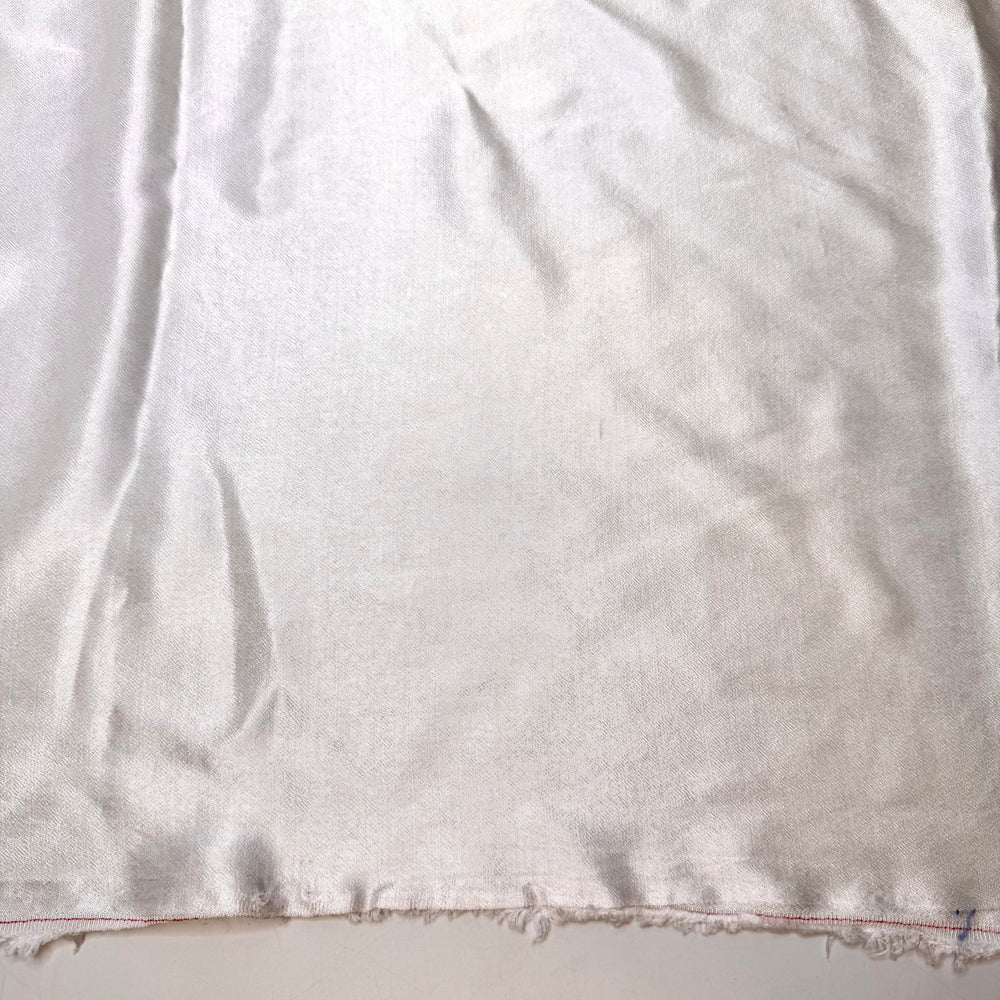 Absolute Minimum - Satin Cotton Woven - White - 2.3M Bundle - True Deadstock fabric Fabric by private - Sustainable Textile | FABCYCLE